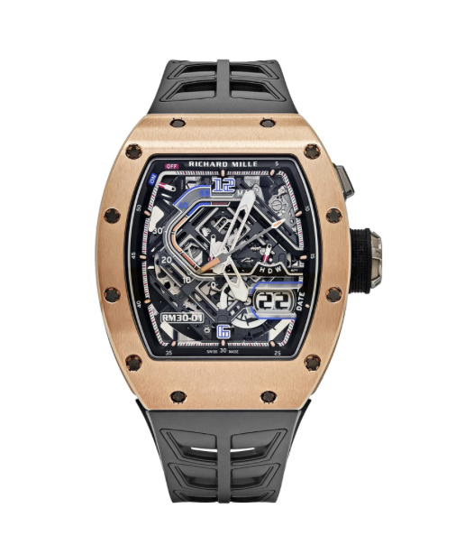 Richard Mille RM 30-01 Rose Gold style luxury watch example